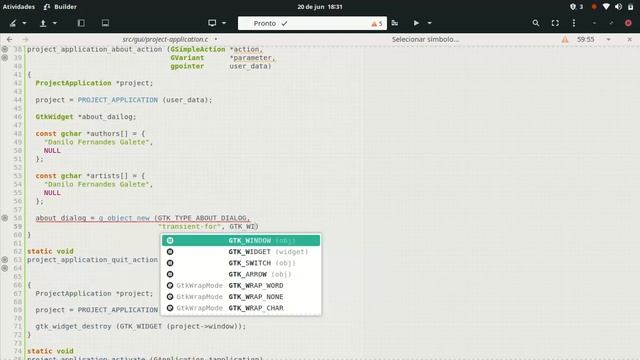 Gnome Builder Tutorial - Project - Part 05 смотреть онлайн