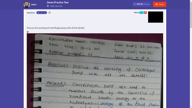 Attempting Examination on MyPerfectice portal through Laptop смотреть онлайн