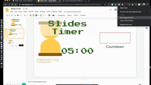Add a Timer to Google Slides without embedding a Video! смотреть онлайн