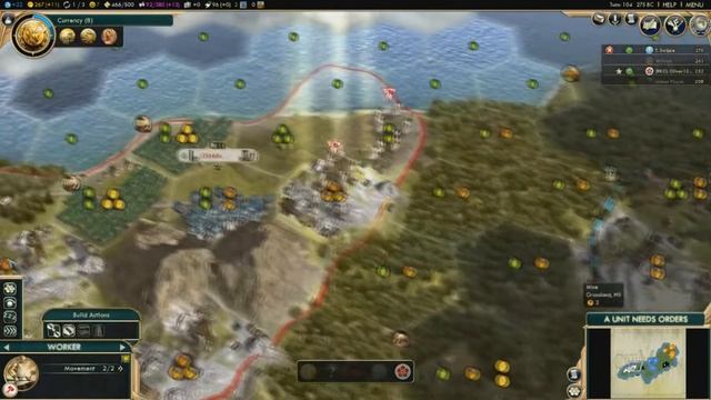 Lets Play Civ 5: Brave New World Multiplayer (Japan) Part 3-(Origins) смотреть онлайн
