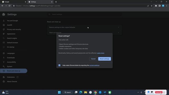 How To Reset Google Chrome Default Settings | Google Chrome Ki Default Settings Kaise Reset Kare смотреть онлайн