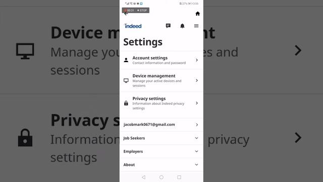 How To Change Your Password on Indeed Job Search App смотреть онлайн