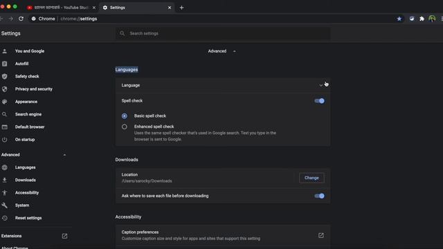 YouTube Studio Language Change In Google Chrome Browser смотреть онлайн