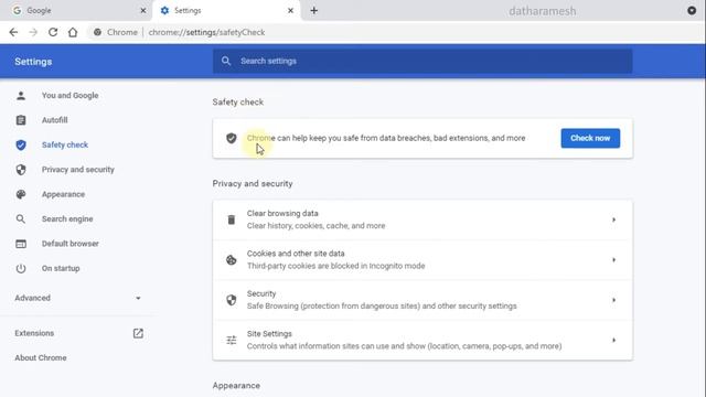 Google Chrome Safety Check смотреть онлайн
