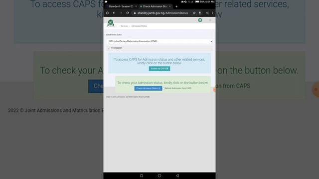 HOW TO ACCESS YOUR 2022 JAMB CAPS WITH CHROME смотреть онлайн