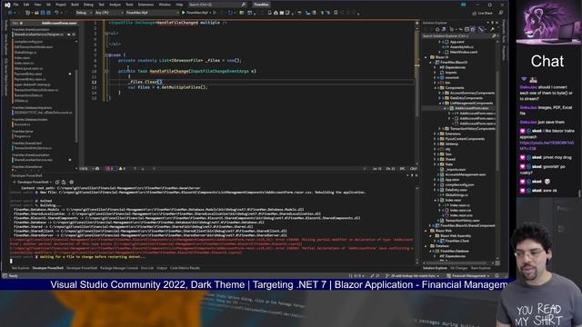 .NET Live Coding Session - Today: Day 123 of the Financial Management Tracker project смотреть онлайн