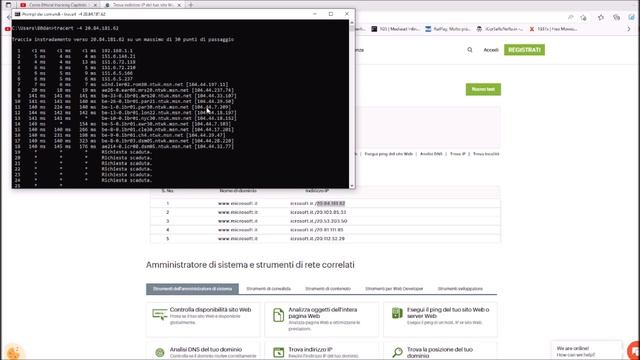 Ethical Hacker ep.12 - Tracert su windows e Tracerout su linux смотреть онлайн
