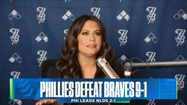 MLB Playoffs: Atlanta Braves vs. Philadelphia Phillies DS Game 3 Recap | Flippin' Bats смотреть онлайн