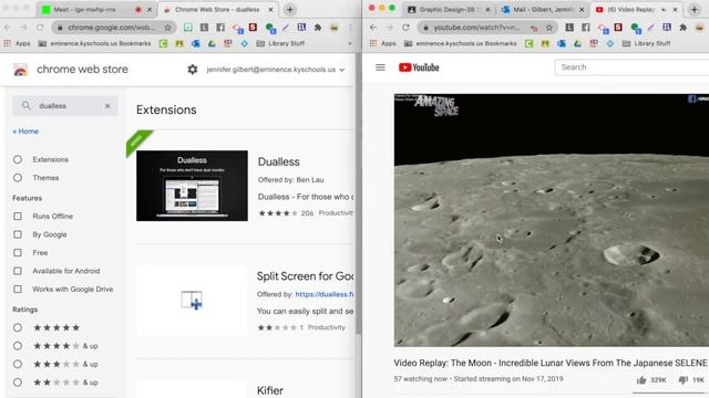 How to split your screen & mute Chrome tabs смотреть онлайн