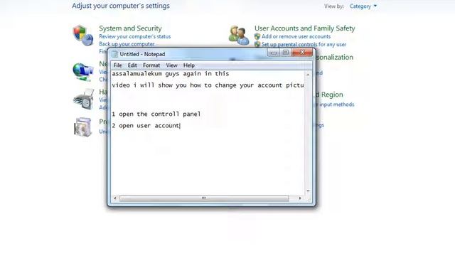 how to change your windows account picture** смотреть онлайн