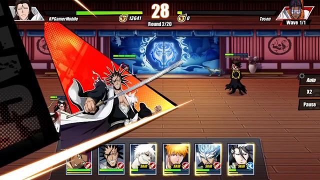 GANTENBAINNE! White Tiger Extreme Challenge Floors 166-170! - Bleach: Immortal Soul Gameplay смотреть онлайн