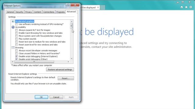 Unable to display login page in IE смотреть онлайн