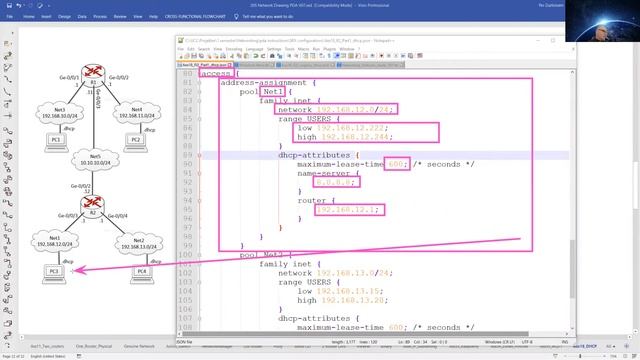 ass18 Part 6 Configure extended DHCP service on SRX from file смотреть онлайн