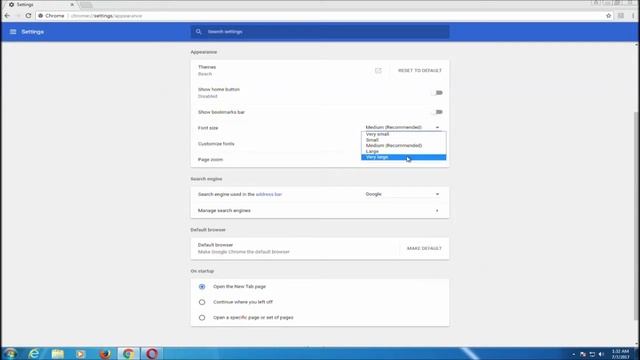 Chrome How to Change Font Sizes смотреть онлайн