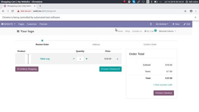 Odoo v12 Automated testing: Puppeteer смотреть онлайн