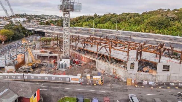 Safari Group NZ Ltd - Ramada Newmarket - construction time-lapse смотреть онлайн