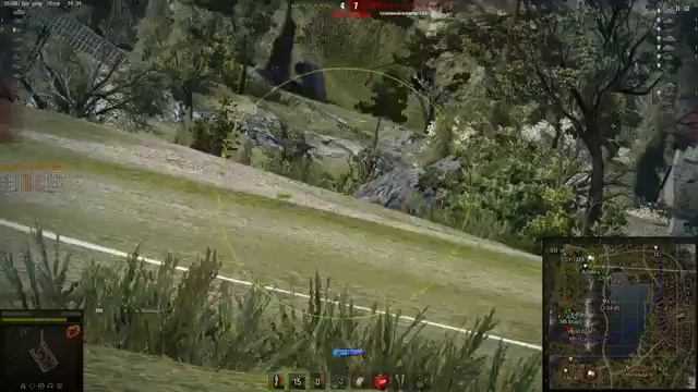 Когда дико бомбит в World of Tanks wot смотреть онлайн