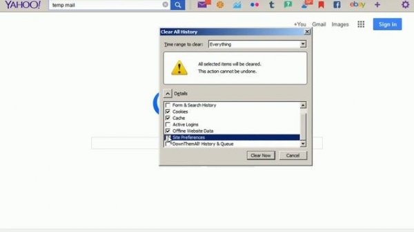 How to clear your cache and browsing history in firefox 2014