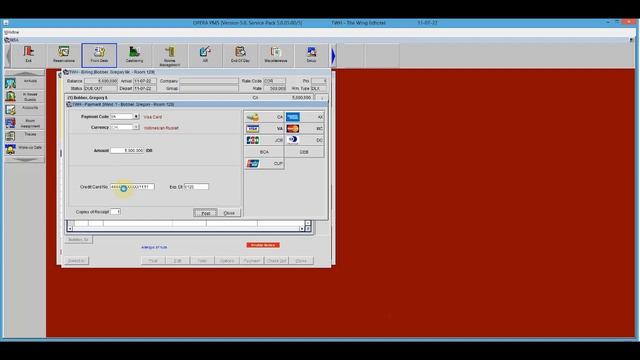 Opera PMS Tutorial - Memproses Check Out смотреть онлайн