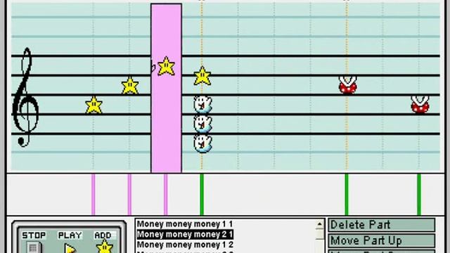 Money Money Money - Abba (Mario Paint Composer) смотреть онлайн