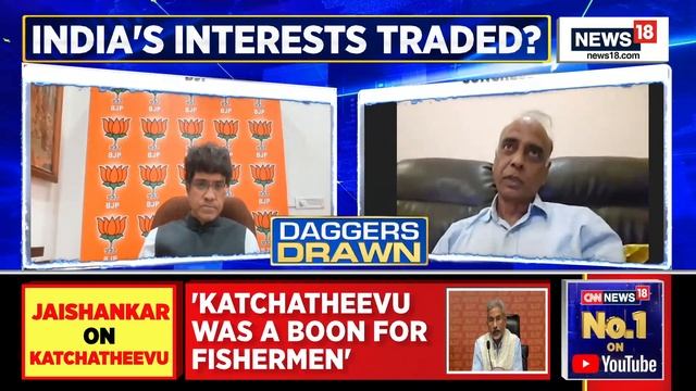 Katchatheevu Island Row: Can DMK And Congress Defend Their Actions? | English News | News18 Live смотреть онлайн