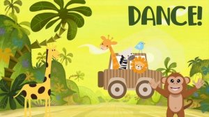 FREEZE DANCE: Yoga - Safari Adventure for kids