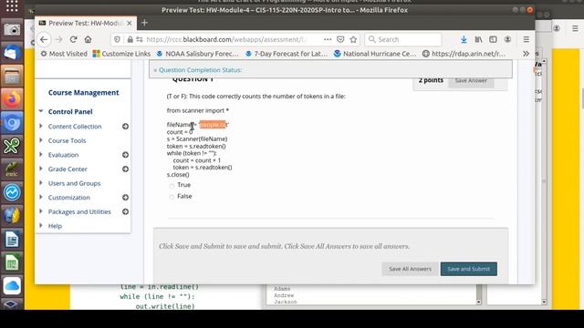 CSC-120 Python - Using a Scanner with Text Files Lecture смотреть онлайн