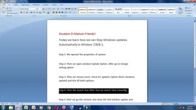 How to turn off Disable windows 7 system update/How to stop Windows 7 automatic update смотреть онлайн