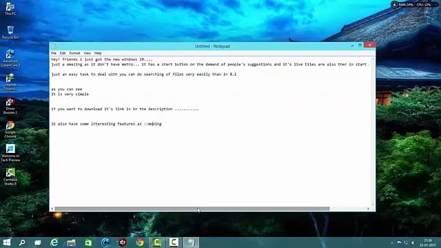 Windows 10 technical preview with short description смотреть онлайн