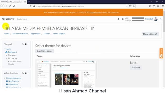 KONFIGURASI UMUM DAN SETTING MOODLE смотреть онлайн