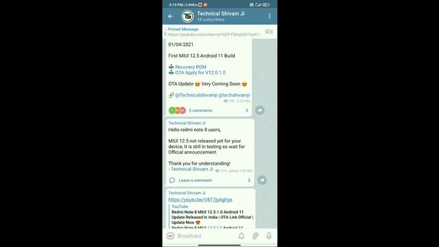 Redmi Note 8 MIUI 12.5 Android 11 India Update Rollout Info 🔥 | 12.5.1.0 Redmi Note 8 | Android 11 смотреть онлайн