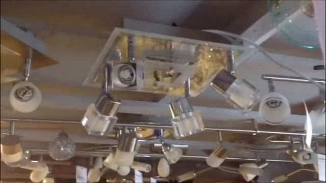 4 Spot Light Chrome Flush Ceiling Fitting with LEDs and Remote Control смотреть онлайн