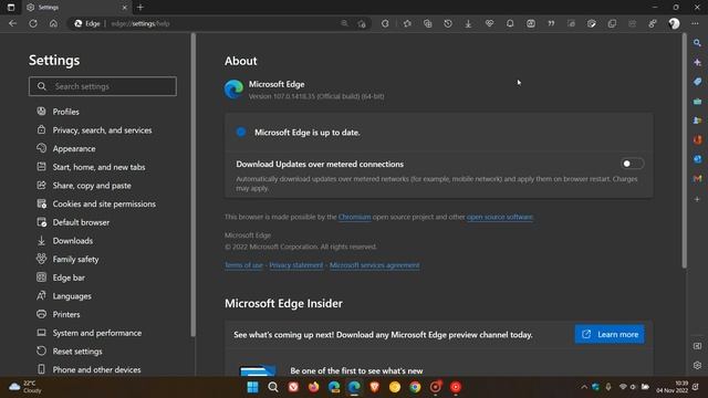 Microsoft Edge 107 bug and performance fix update now rolling out смотреть онлайн
