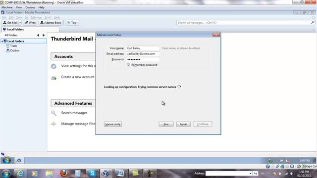 Setup Thunderbird for Secure IMAP + SMTP смотреть онлайн