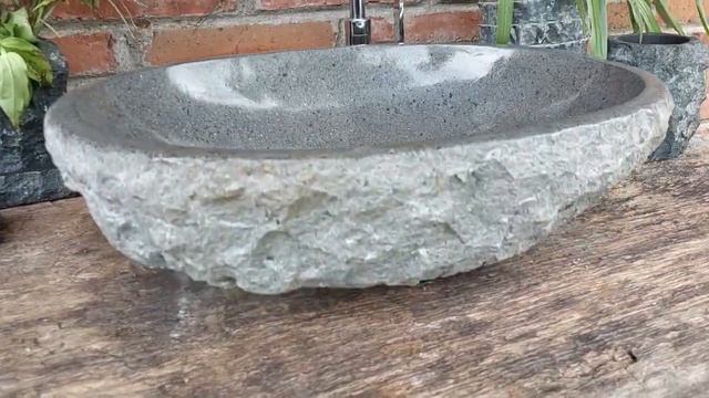 Раковина из речного камня 4052 смотреть онлайн