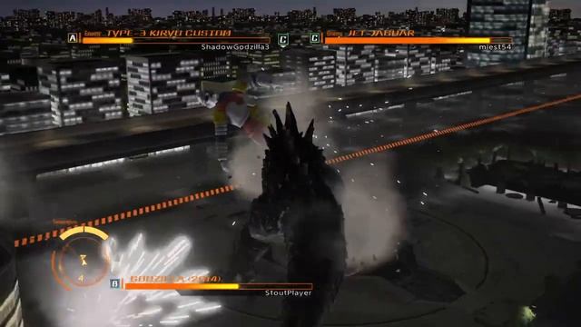 GODZILLA PS4 : Godzilla 2014 vs Jet Jaguar vs Kiryu смотреть онлайн