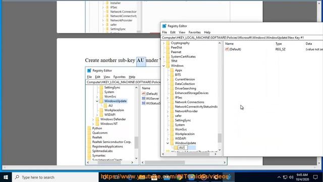 Disable Automatic Updates on Windows 10 смотреть онлайн
