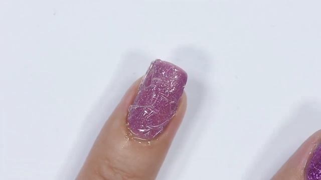 Crumpled chrome nails / Мятый дизайн со втиркой смотреть онлайн