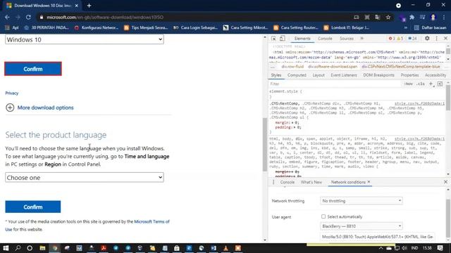 How to download Windows 10 ISO file from Official Microsoft Site WITHOUT Media Creation Tool смотреть онлайн