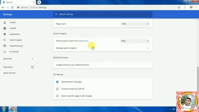 Chrome setting | How to set chrome search only google | chrome me google ki search kaise set kare смотреть онлайн