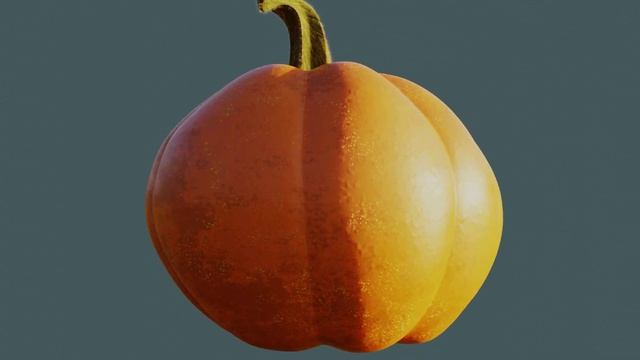 Jack-o'-lantern 3D model смотреть онлайн