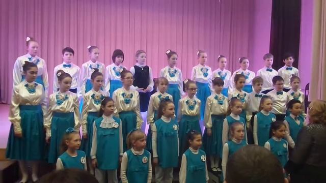 хор Солнышко муз. школа Гармония 09.03.2016г смотреть онлайн