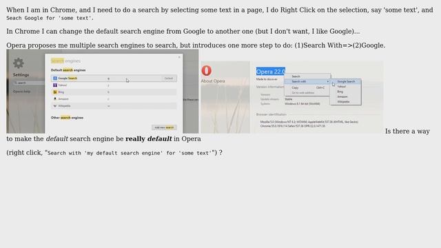 Default search in Opera смотреть онлайн