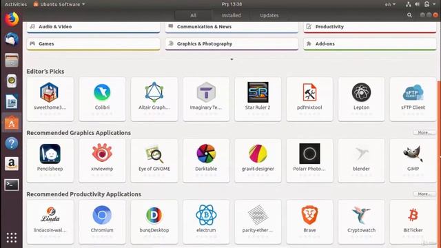 31 Installing The Program Via The Ubuntu Software Center смотреть онлайн