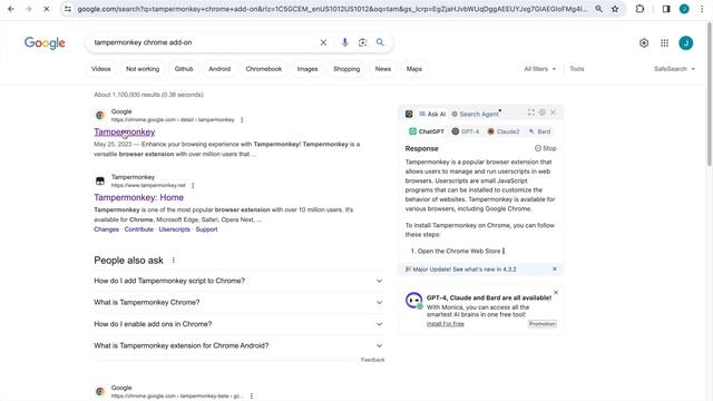 How To Install Tampermonkey Browser Extension #youtube