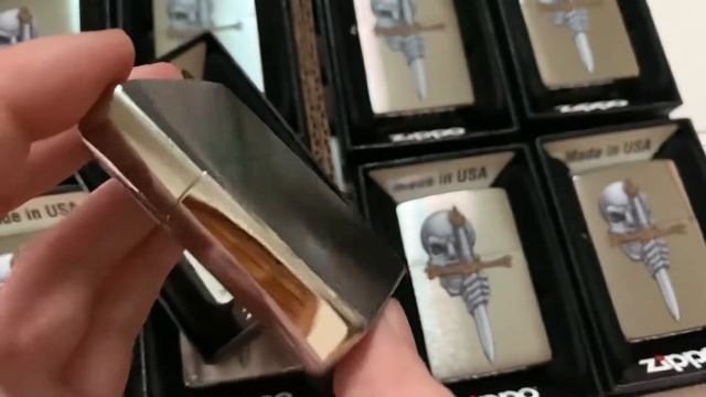 Zippo 49488 – Zippo Sword Skull Design Brushed Chrome [BatluaRIO.vn] смотреть онлайн