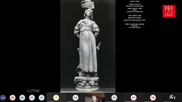 Conférence en ligne d'Anne Pingeot du 12.02.21 : "À quoi sert la sculpture ?" смотреть онлайн