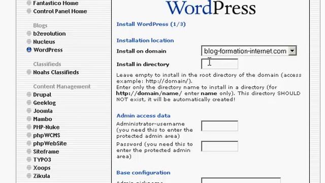 Comment installer Wordpress en 5 clics смотреть онлайн