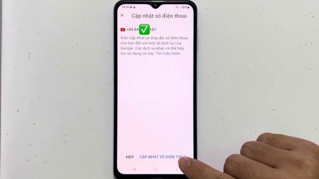 Cách Thay Đổi Số Điện Thoại Google (Gmail) Trên Điện Thoại смотреть онлайн