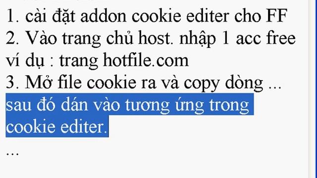 How to import acc cookie on FireFox.avi смотреть онлайн